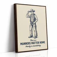 Manners Matter Home: Howdy Required