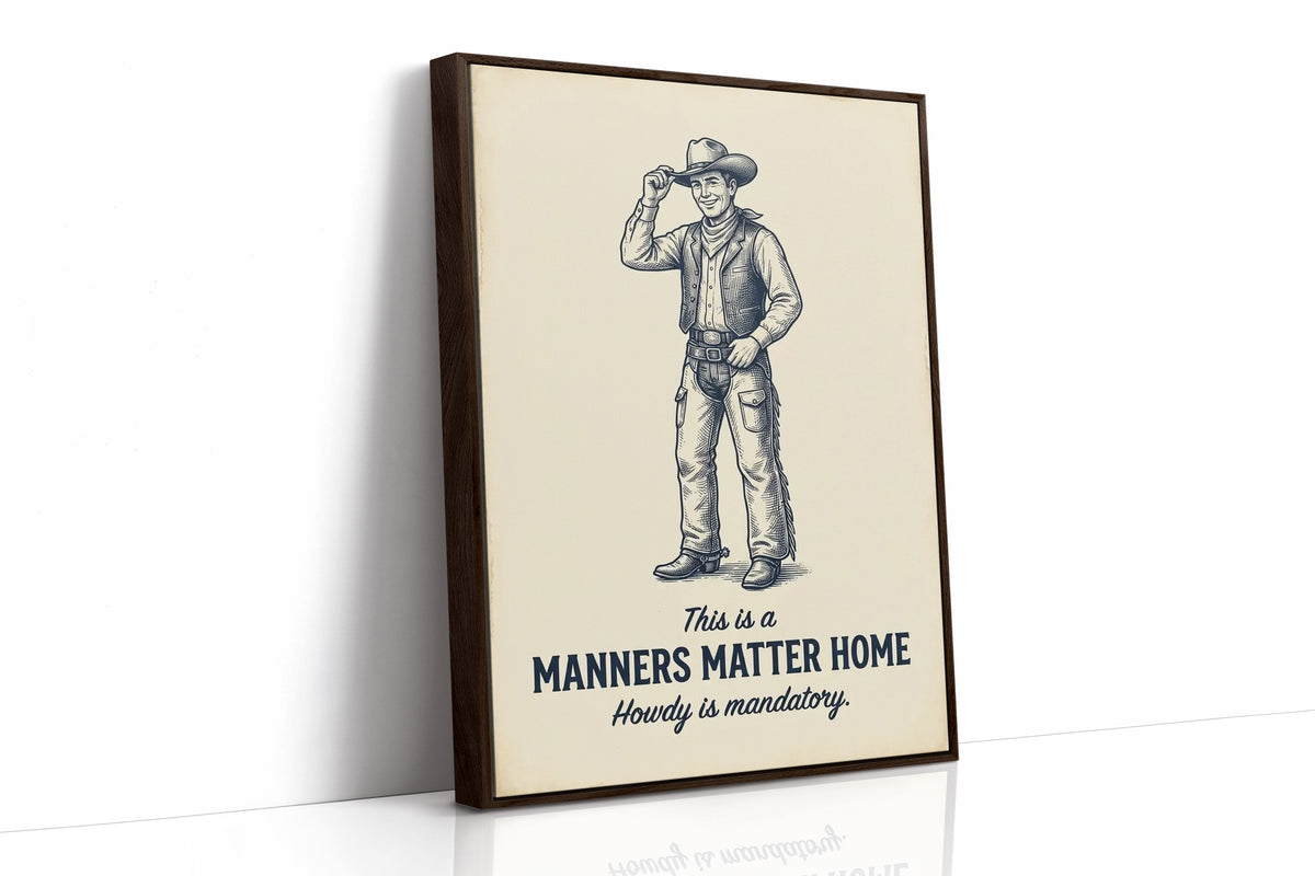Manners Matter Home: Howdy Required