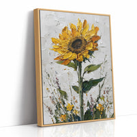 One Sunflower Stands the Tallest