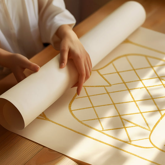 Golden Harvest In Simple Lines