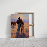 Prairie Love Under Copper Skies