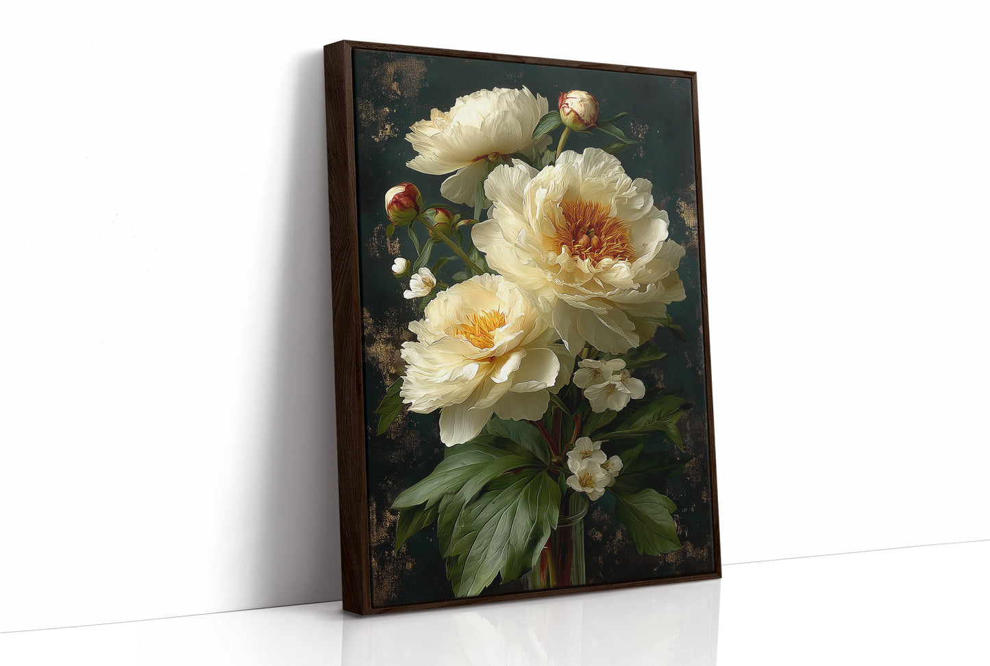 Where Cream Peonies Keep Secrets