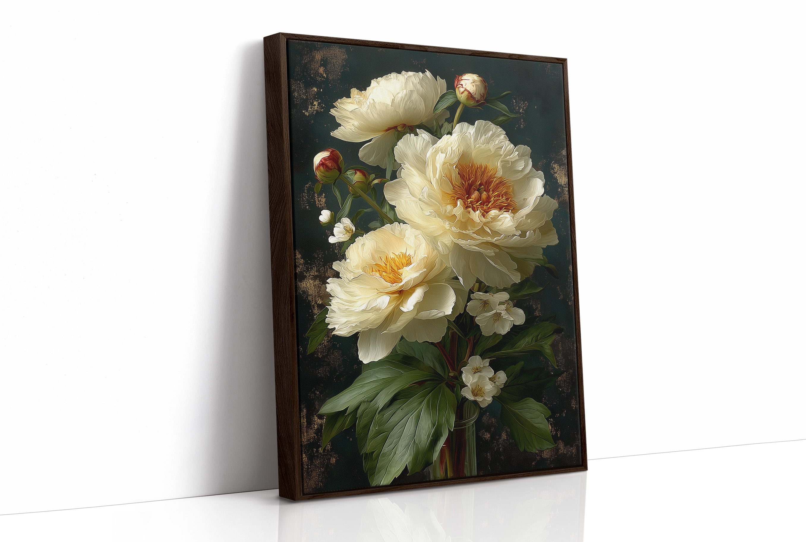 Where Cream Peonies Keep Secrets