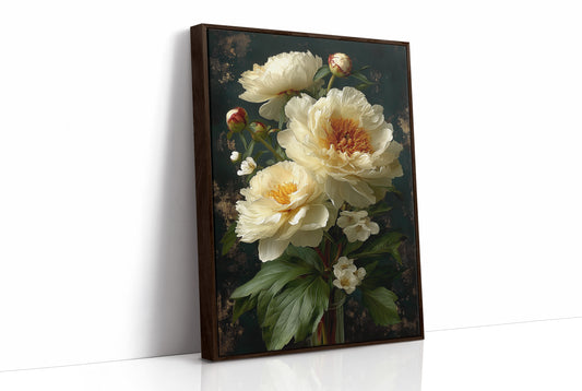 Where Cream Peonies Keep Secrets