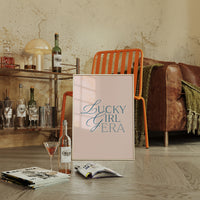 Blush Letters Dance Through Morning