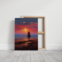 Sunset Trail To Distant Horizons