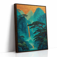 Gold Falls Through Ancient Pines