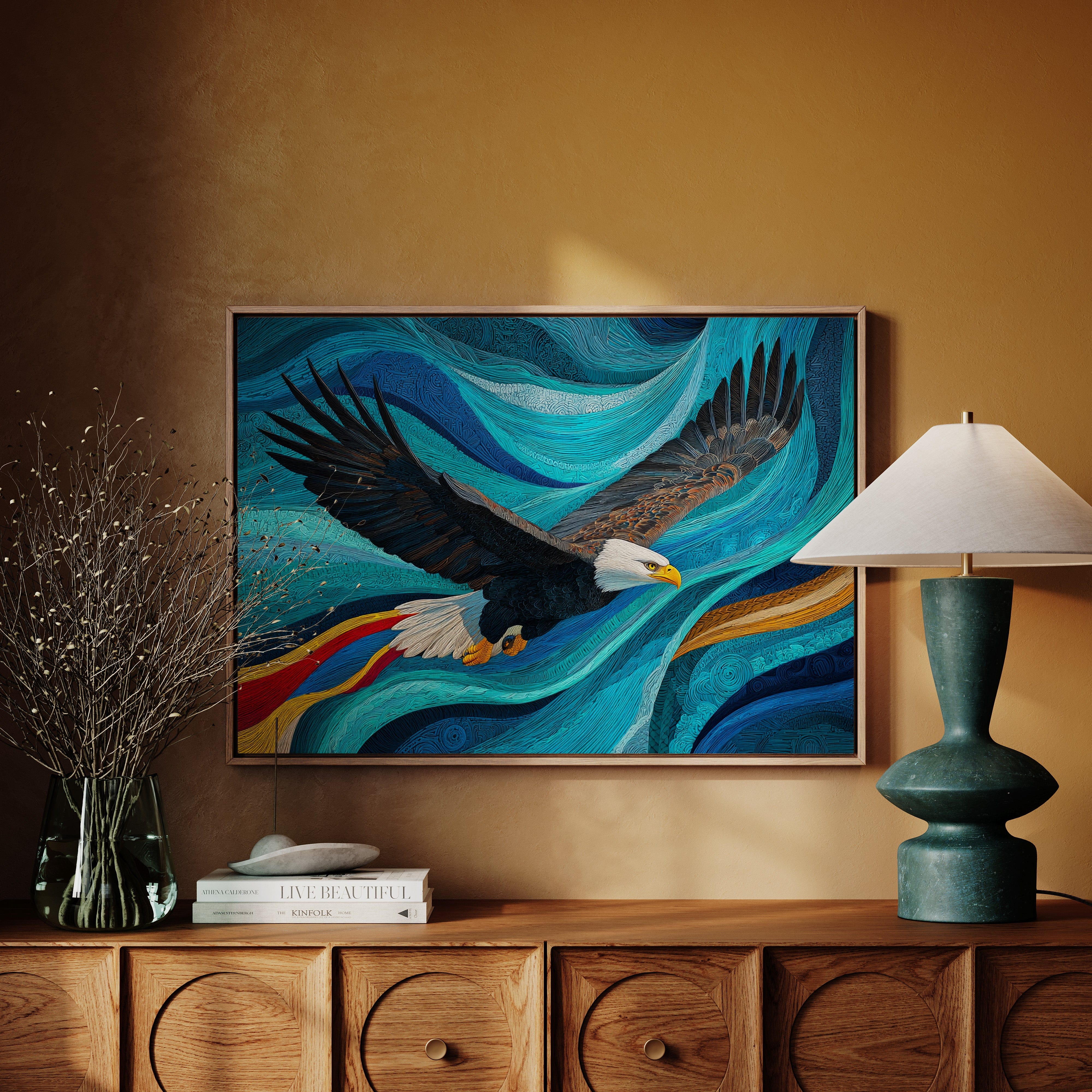 Soaring Through Wind's Ancient Dance