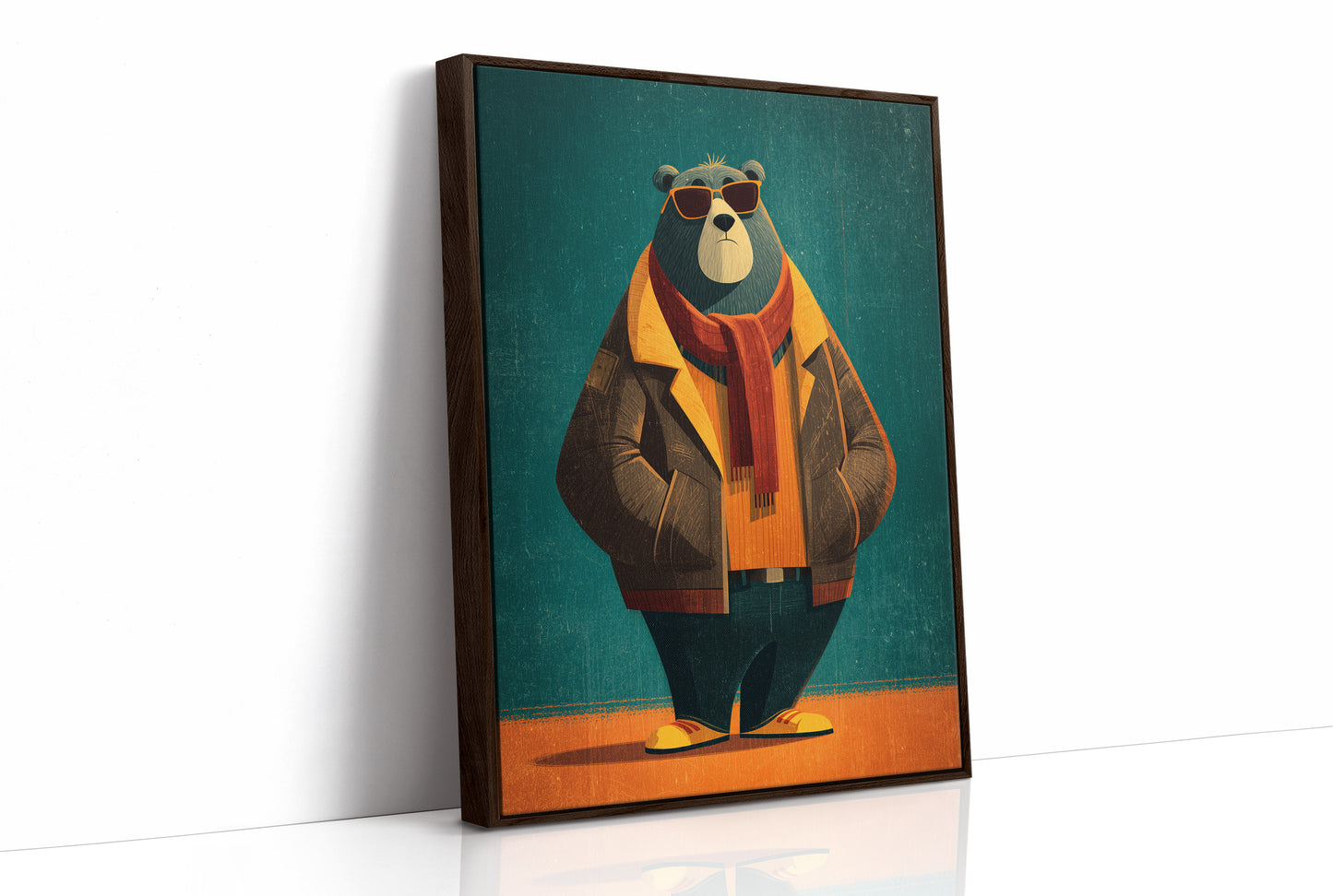 Bear in a Trench Coat