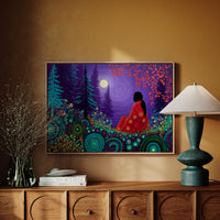 Moonlit Garden Holds Sacred Stories