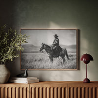 Prairie Dawn Rides Speckled Grace