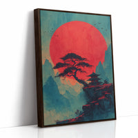 The Pagoda Watches the Red Sun