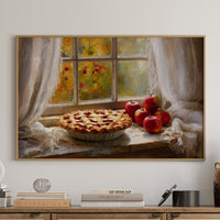 Autumn Pie By Garden Window Light