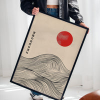 Minimalist Japanese Waves – Timeless Flow of Nature