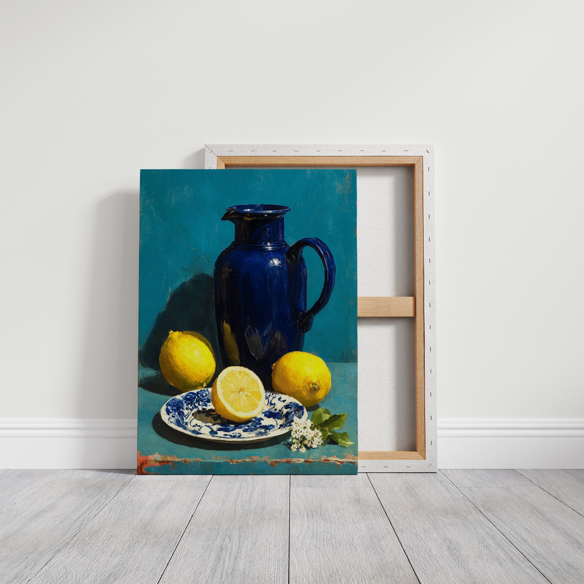 Lemons and the Cobalt Pitcher