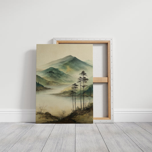 Misty Peaks Meet Urban Spirits