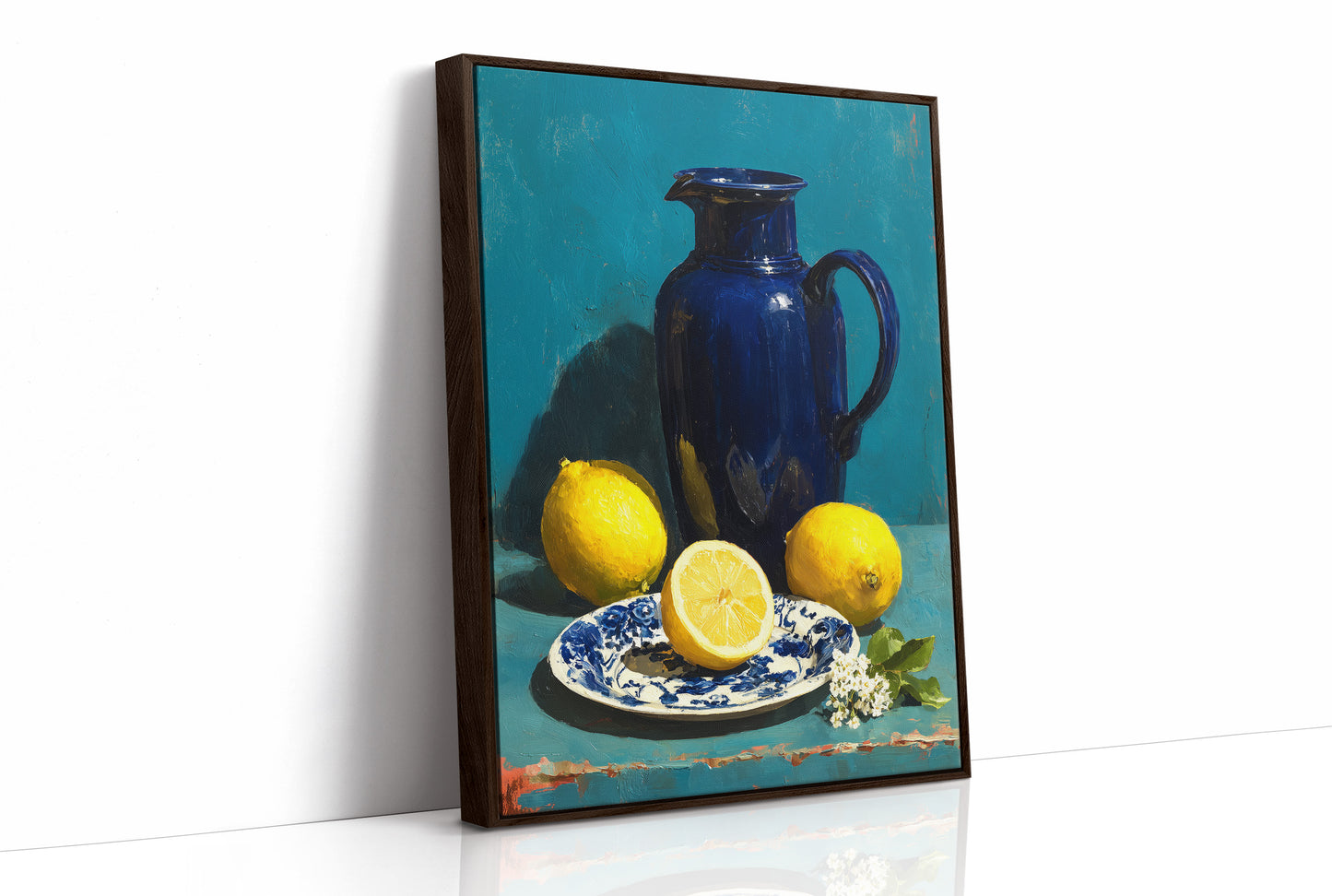 Lemons and the Cobalt Pitcher