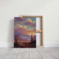 Copper Skies Over Silent Mesa