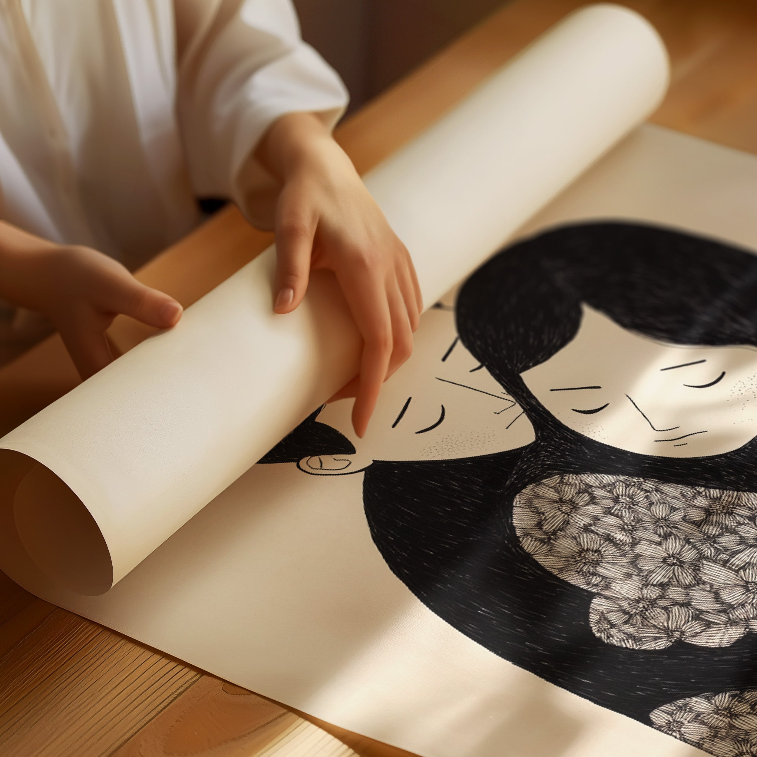 Flowers Bloom Between Quiet Hearts