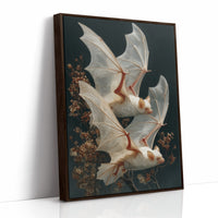 Ghost Wings at the Dried Branch