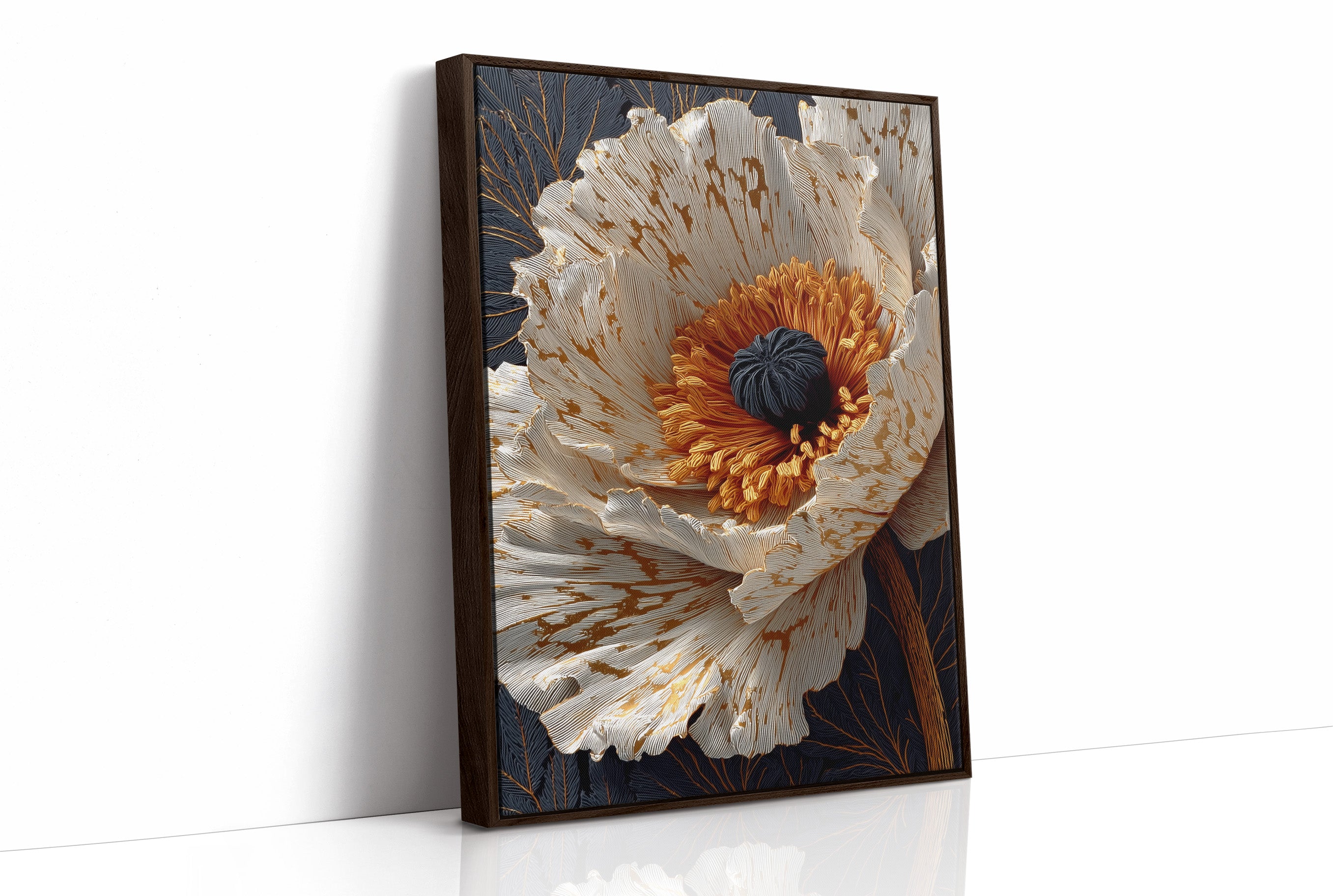 Every Petal Lined in Gold