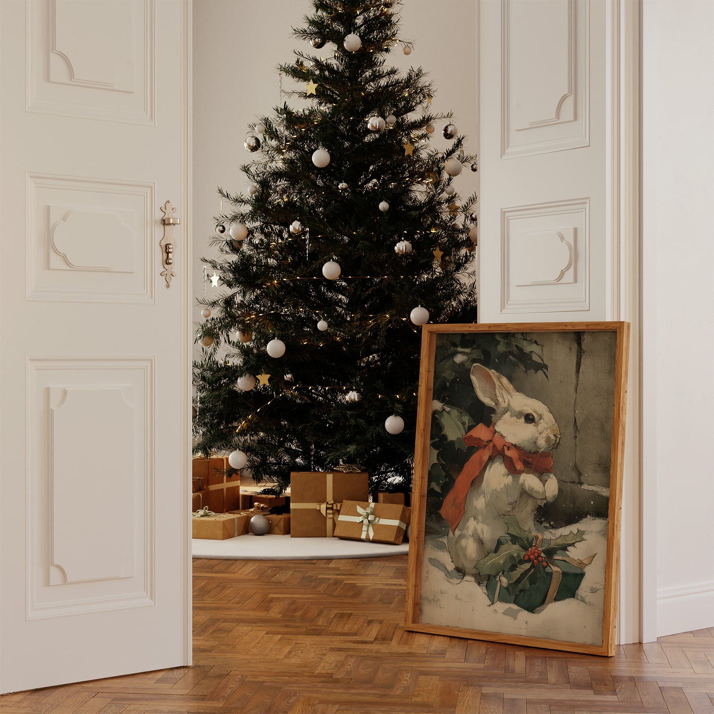 Winter Rabbit Brings Holiday Magic