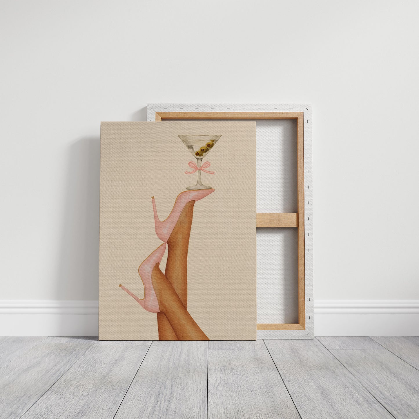 Pink Stilettos Serve Martini Magic