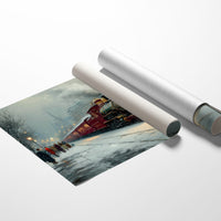 Winter Steam Meets City Lights