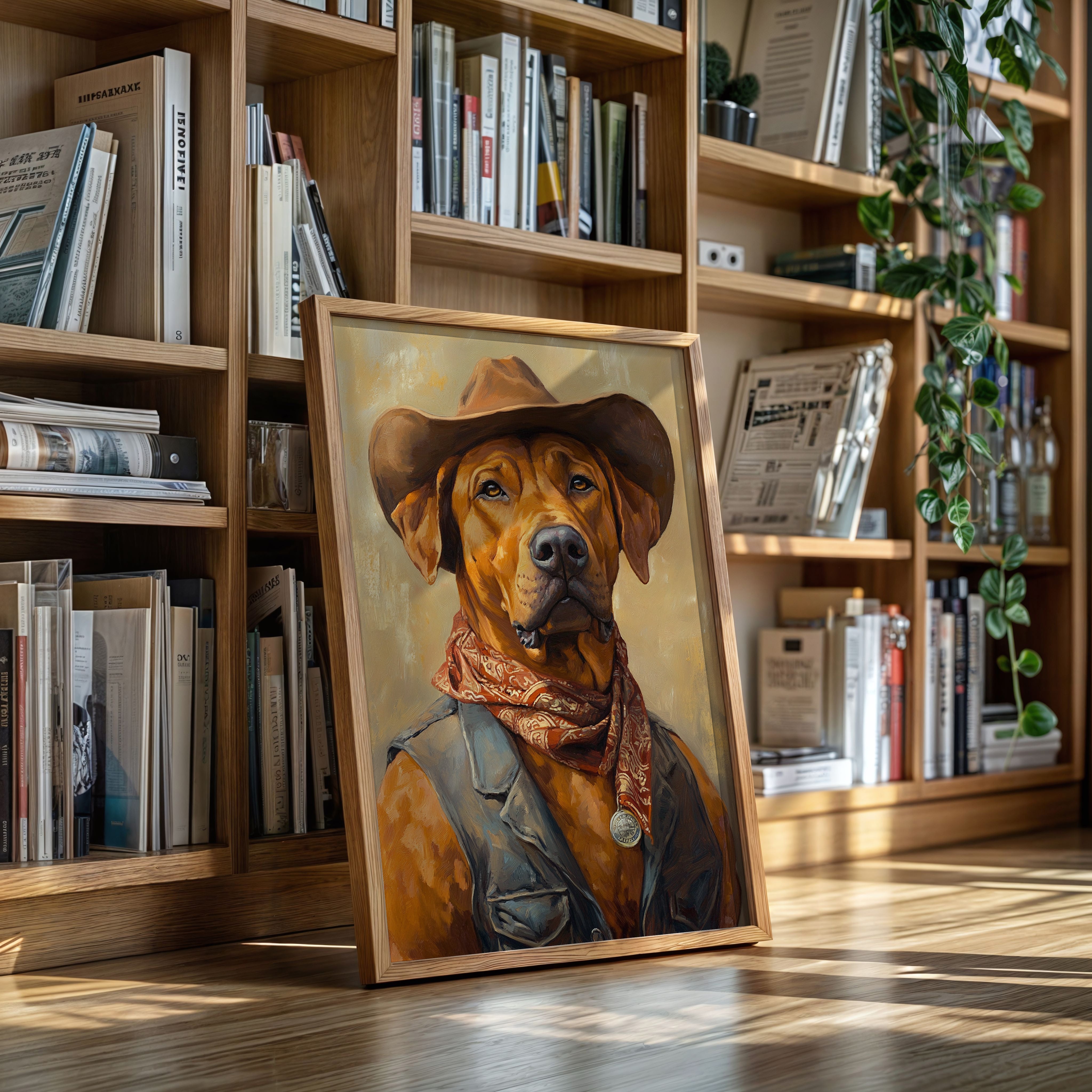 Rhodesian Ridgeback Desert Deputy