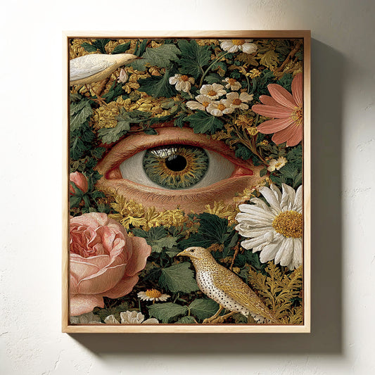 The Eye Beneath Nature's Veil