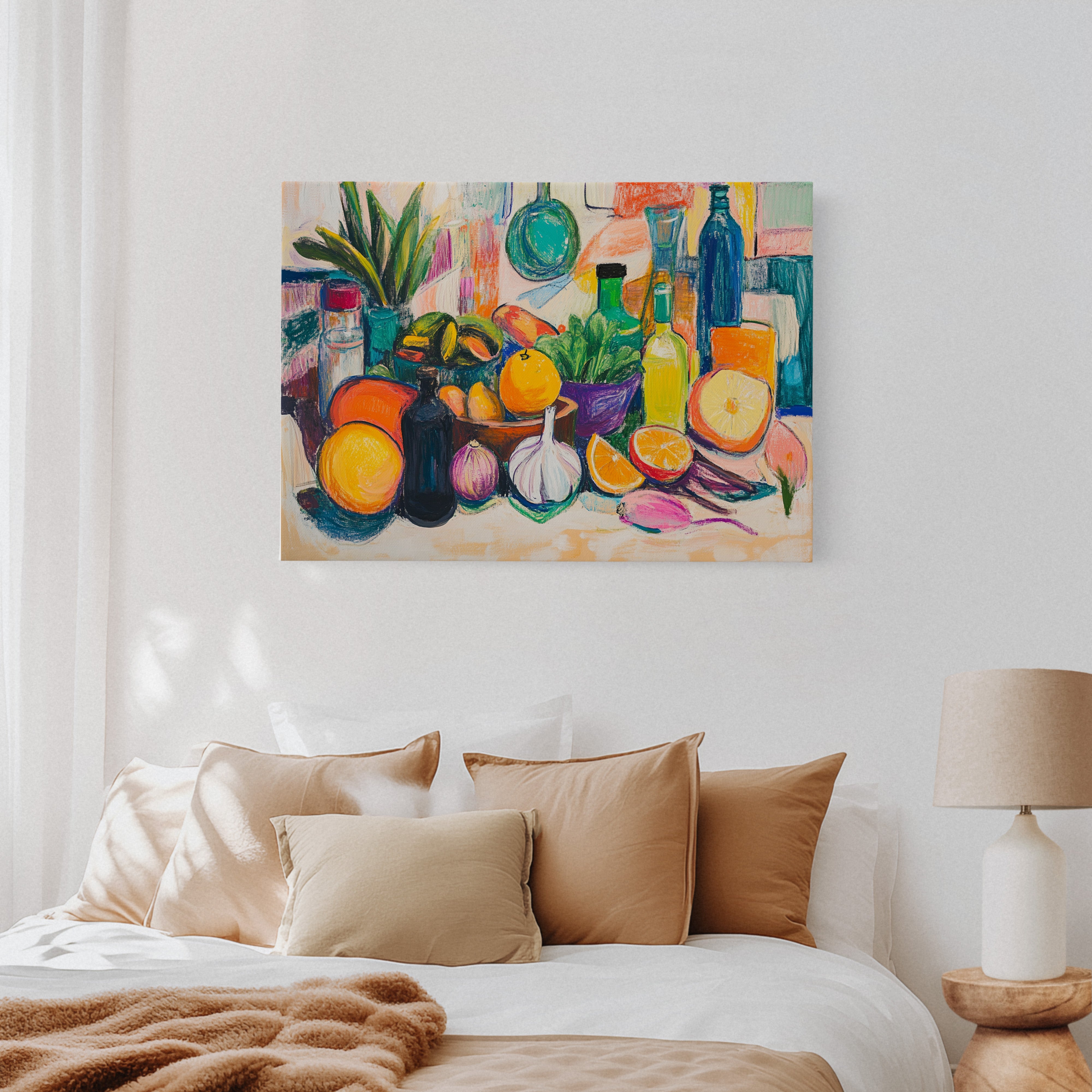 Citrus Dreams In Glass And Green