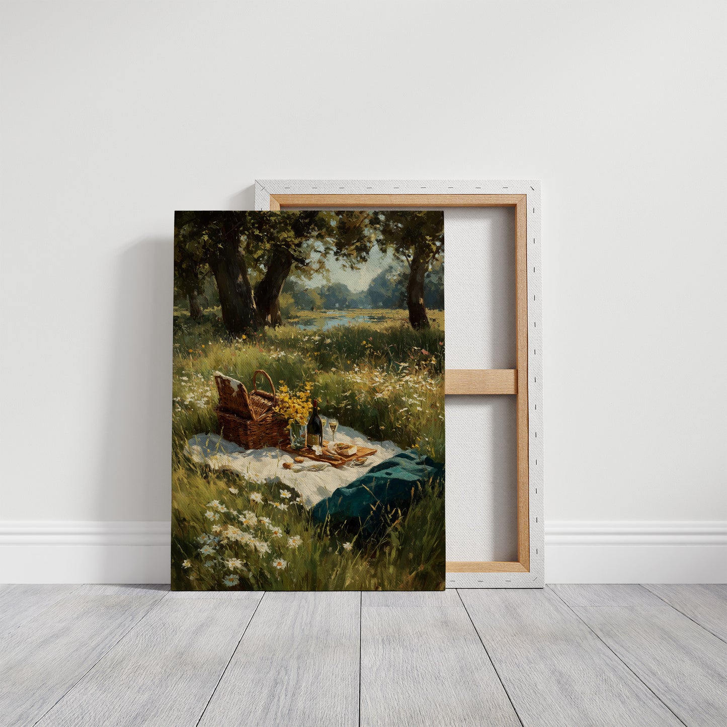 Picnic in the Wildflower Field