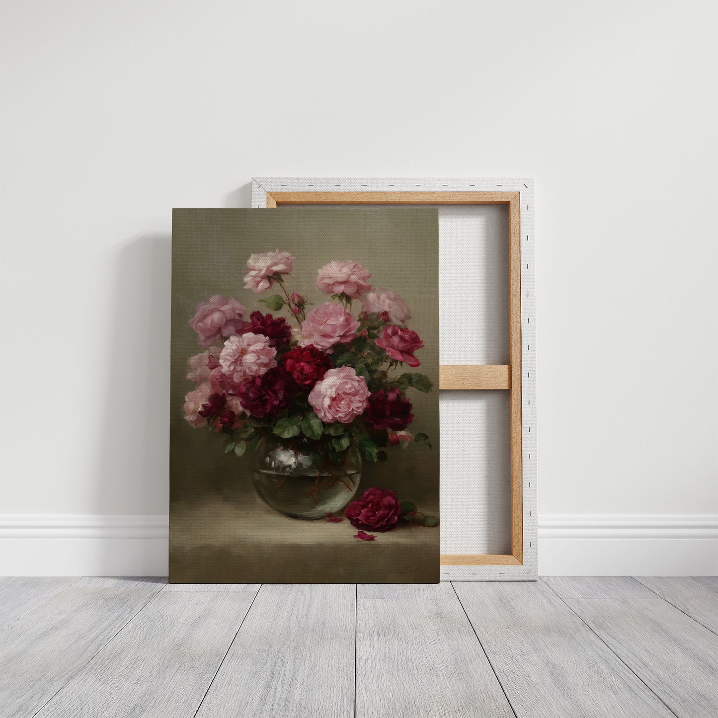Blush and Burgundy in Bloom