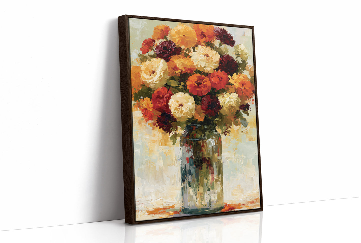 Roses in a Jar, Autumn Glow