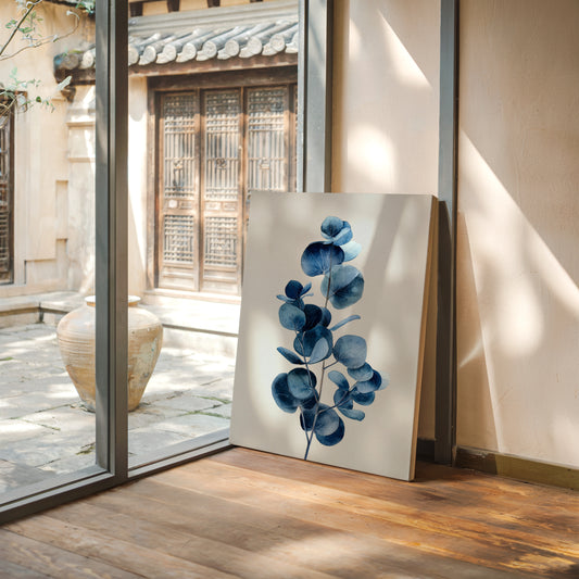 A Dance of Blue Leaves