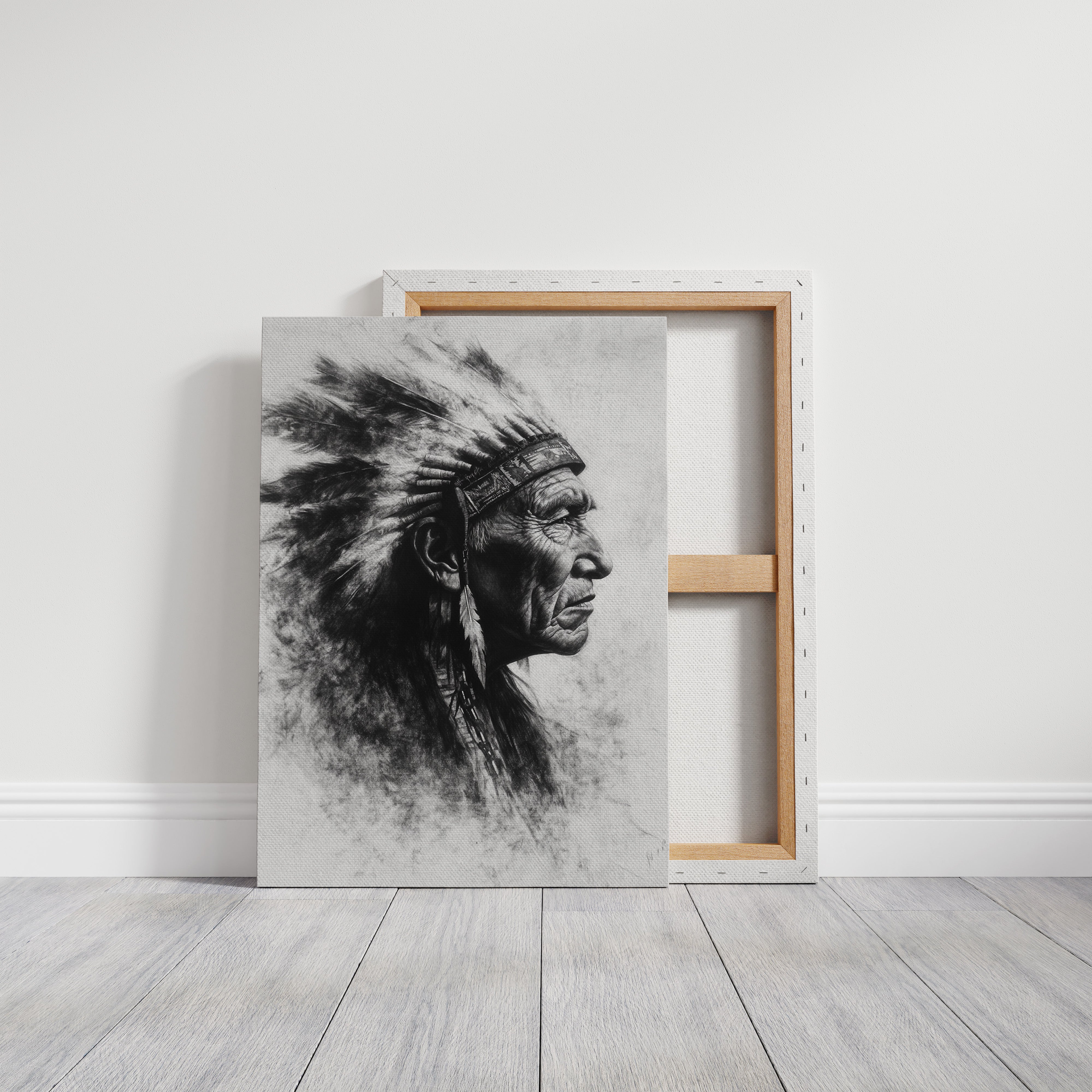 Elder Spirit in Charcoal