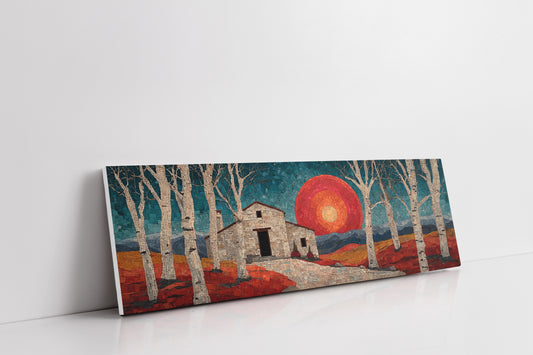 Chapel Beneath the Crimson Sun
