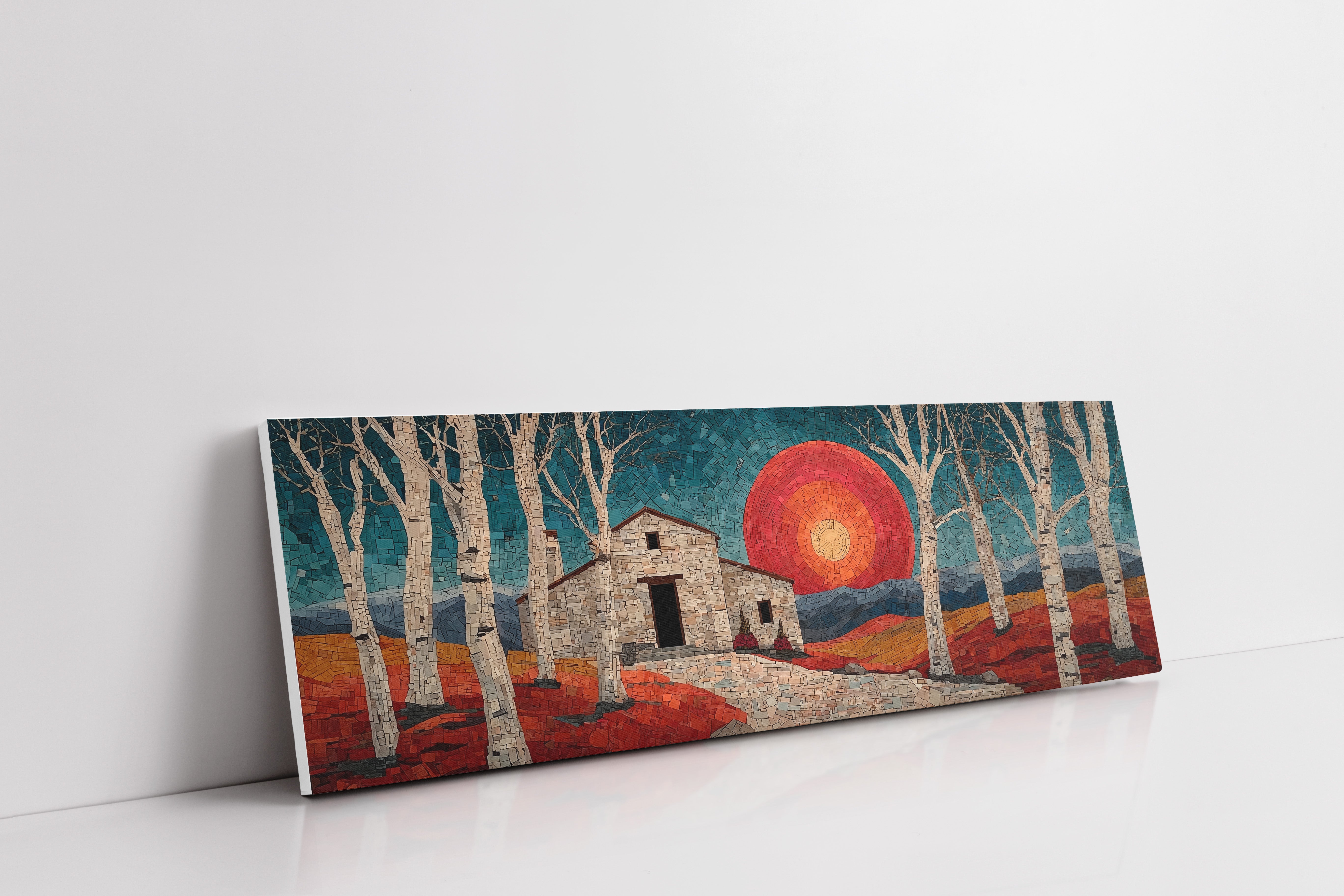 Chapel Beneath the Crimson Sun