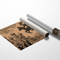 Ancient Riders Cross Storybook Skies