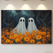 Spectral Friends Among Autumn Poppies