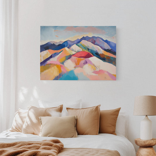 Mountains Wear Their Summer Colors