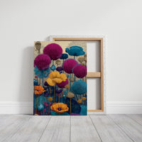 Allium and Poppy Field