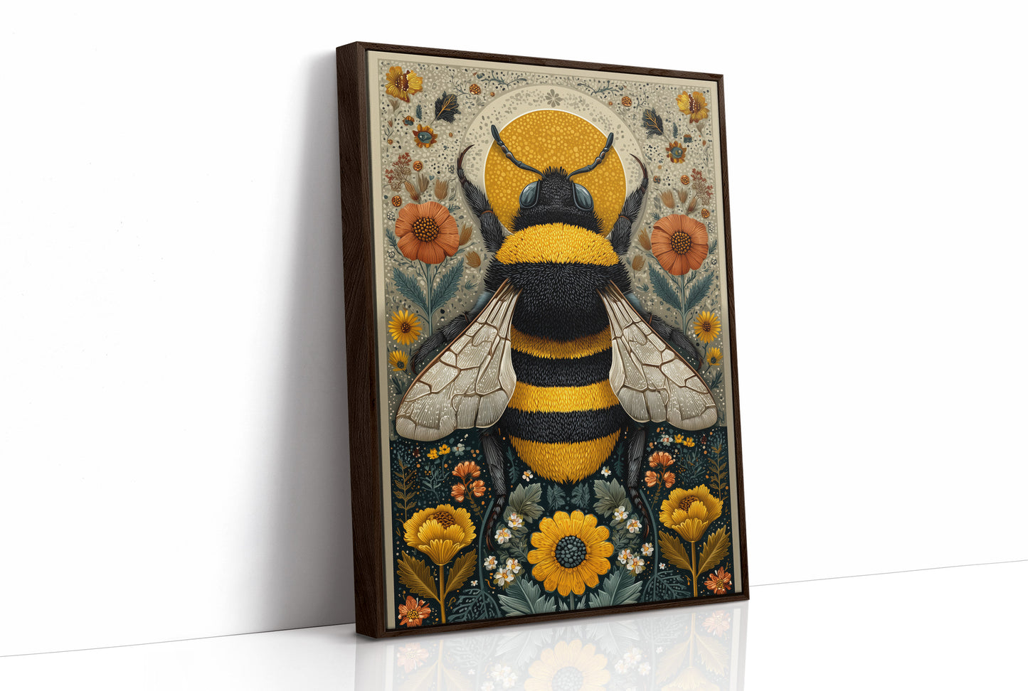 The Bumblebee Holds Court