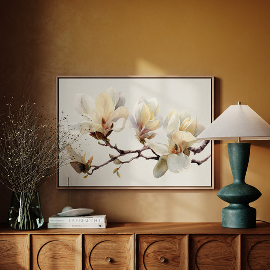 Magnolias Dance Their Morning Song