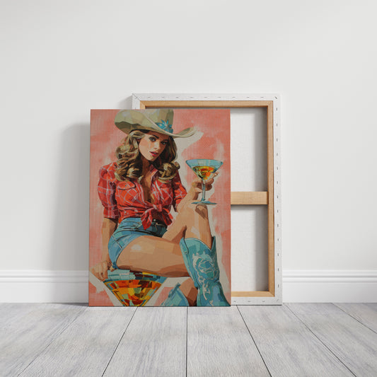 Sunset Cocktails And Turquoise Boots