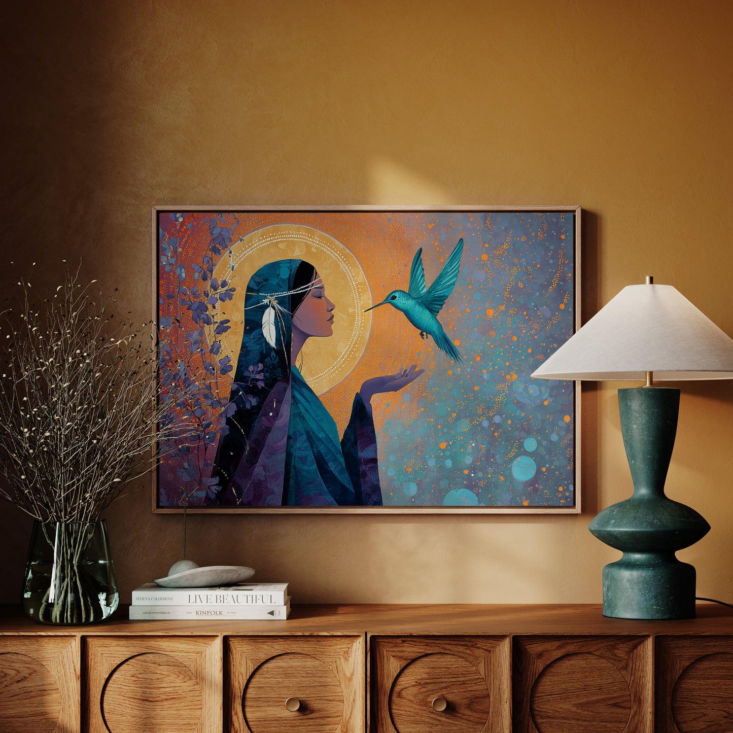 Sacred Dance Of Hummingbird Light