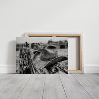 Weathered Hat on the Rail