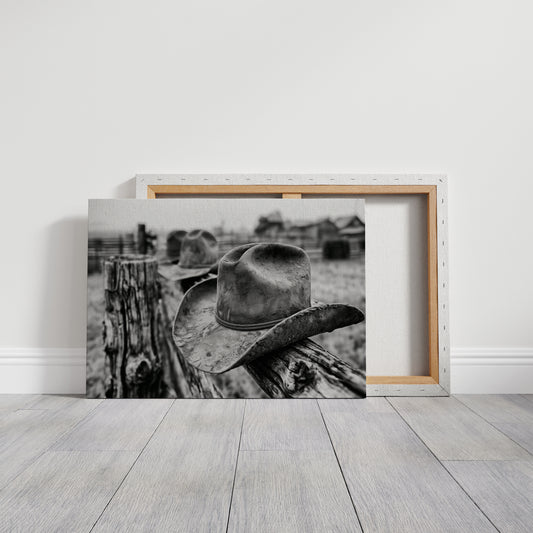Weathered Hat on the Rail