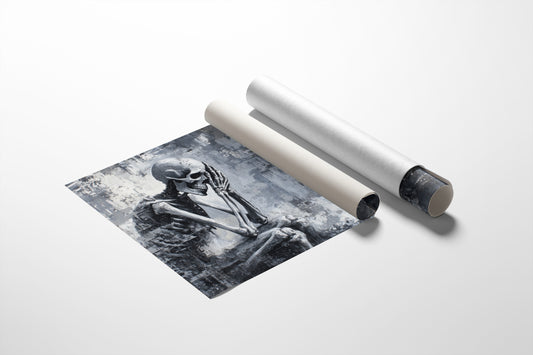 Silent Thoughts Between Bone Pages