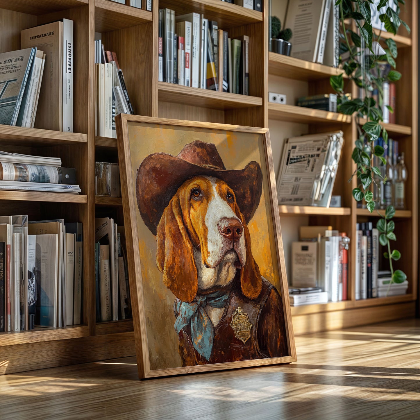 Basset Hound Frontier Sheriff